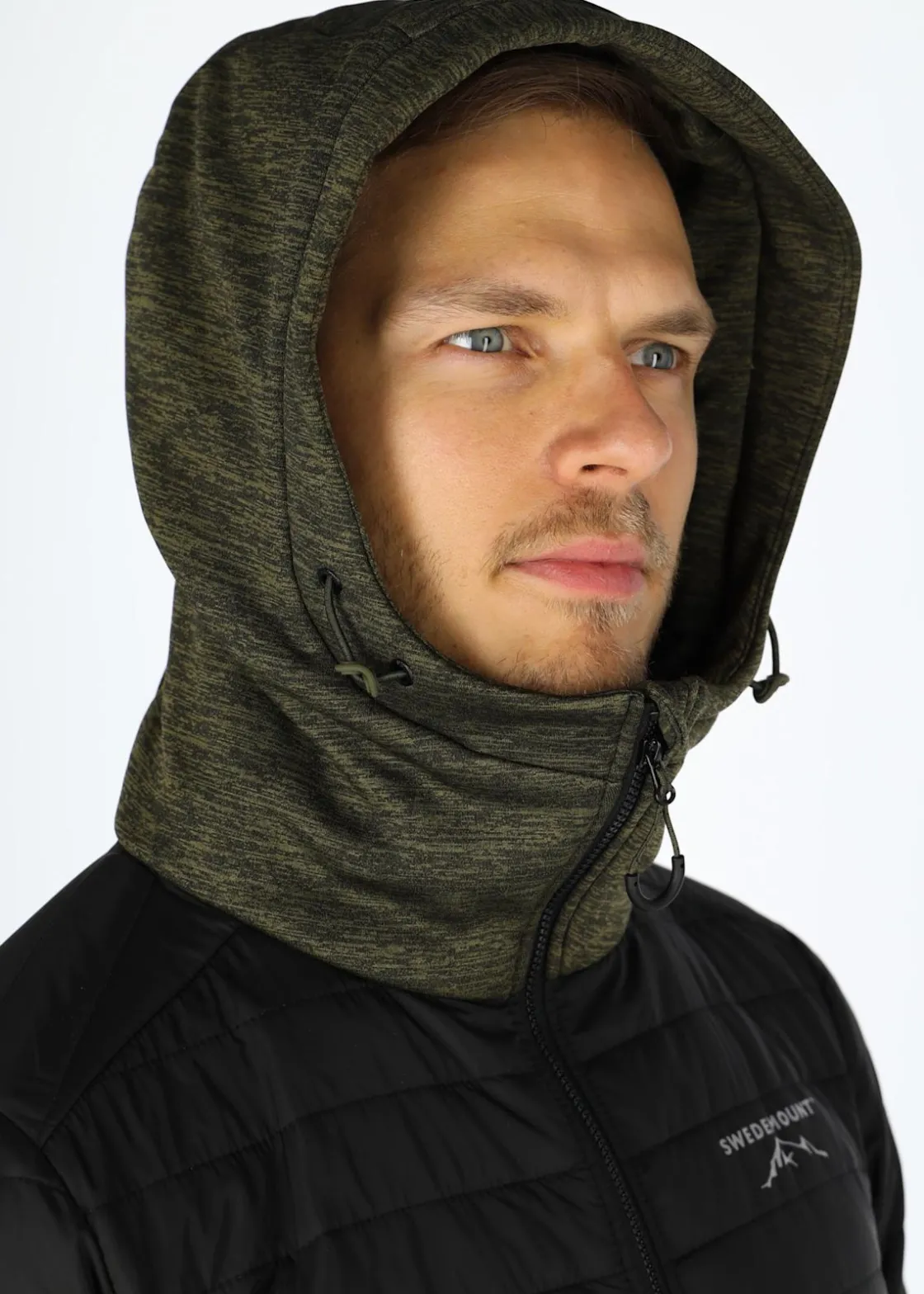 Discount Swedemount Lofoten Hybrid Jacket Olive Melange/Black