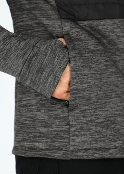 Swedemount Lofoten Hybrid Jacket Charcoal Melange/Black