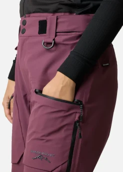 Best Swedemount Lofoten 3L Shell Bib Pants W Dk. Mauve