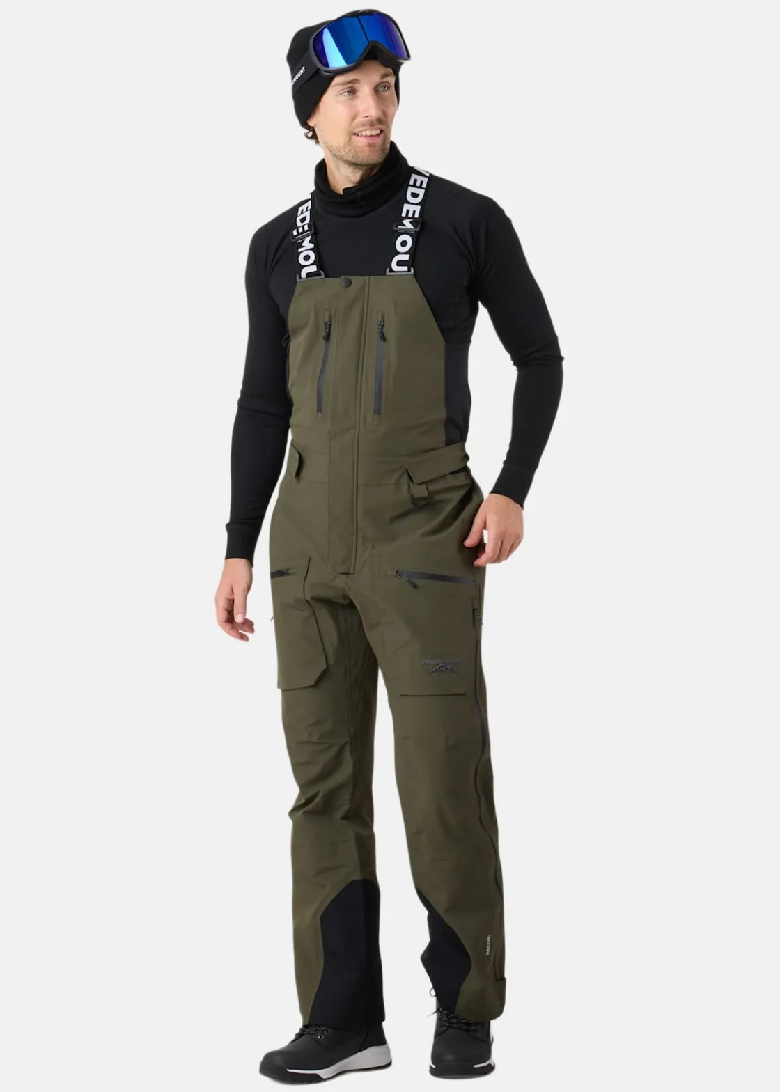 Best Swedemount Lofoten 3L Shell Bib Pants II Dk Olive