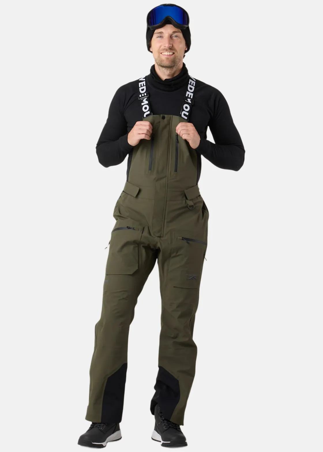Best Swedemount Lofoten 3L Shell Bib Pants II Dk Olive