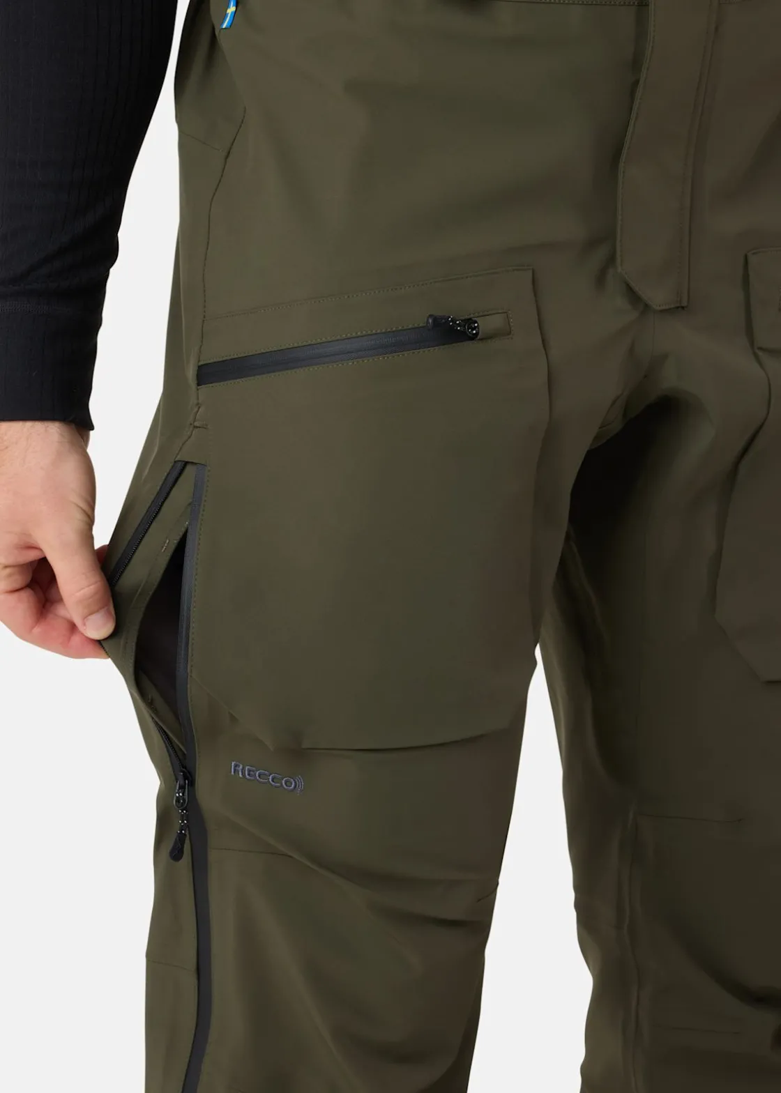 Best Swedemount Lofoten 3L Shell Bib Pants II Dk Olive