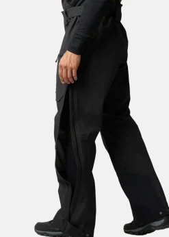 New Swedemount Lofoten 3L Shell Bib Pants Black