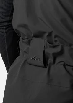 New Swedemount Lofoten 3L Shell Bib Pants Black