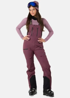 Outlet Swedemount Lofoten 3L Shell Bib Pants II W Dk. Mauve