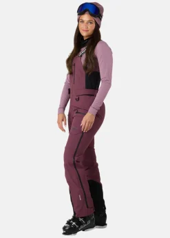 Outlet Swedemount Lofoten 3L Shell Bib Pants II W Dk. Mauve