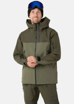 Best Swedemount Lofoten 3L Shell Jacket II Dk Olive/Olive