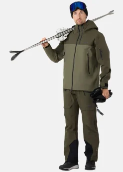 Best Swedemount Lofoten 3L Shell Jacket II Dk Olive/Olive