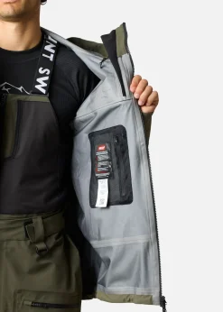 Best Swedemount Lofoten 3L Shell Jacket II Dk Olive/Olive