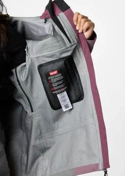 Sale Swedemount Lofoten 3L Shell Jacket W Dk. Mauve/Pale Mauve