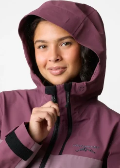 Sale Swedemount Lofoten 3L Shell Jacket W Dk. Mauve/Pale Mauve