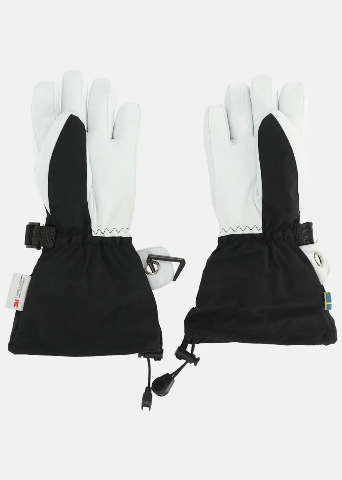 Hot Swedemount Lofoten Leather Glove JR Black/White