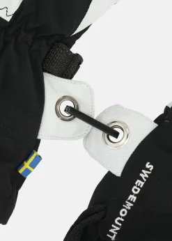 Hot Swedemount Lofoten Leather Glove JR Black/White