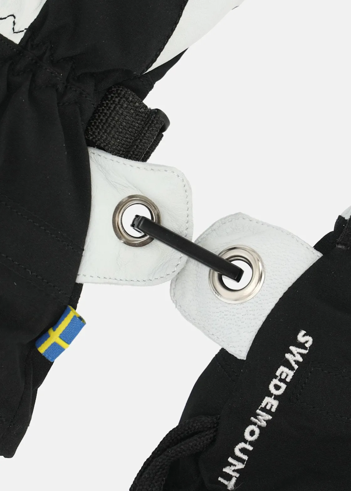 Hot Swedemount Lofoten Leather Glove JR Black/White