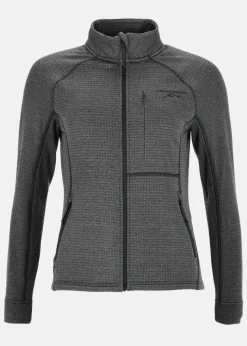 Hot Swedemount Lofoten Midlayer Full Zip W Black Melange