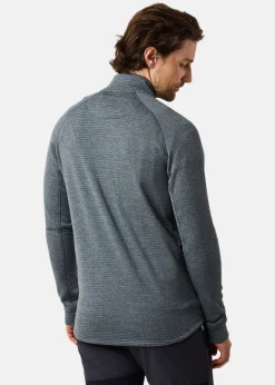 New Swedemount Lofoten Midlayer Full Zip Charcoal Melange