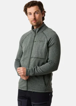 Best Swedemount Lofoten Midlayer Full Zip Olive Melange