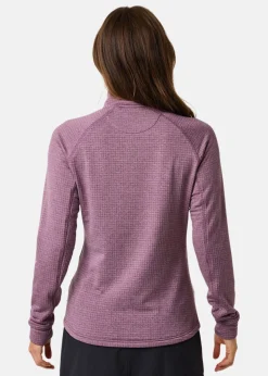 Online Swedemount Lofoten Midlayer Full Zip W Dk. Mauve Melange