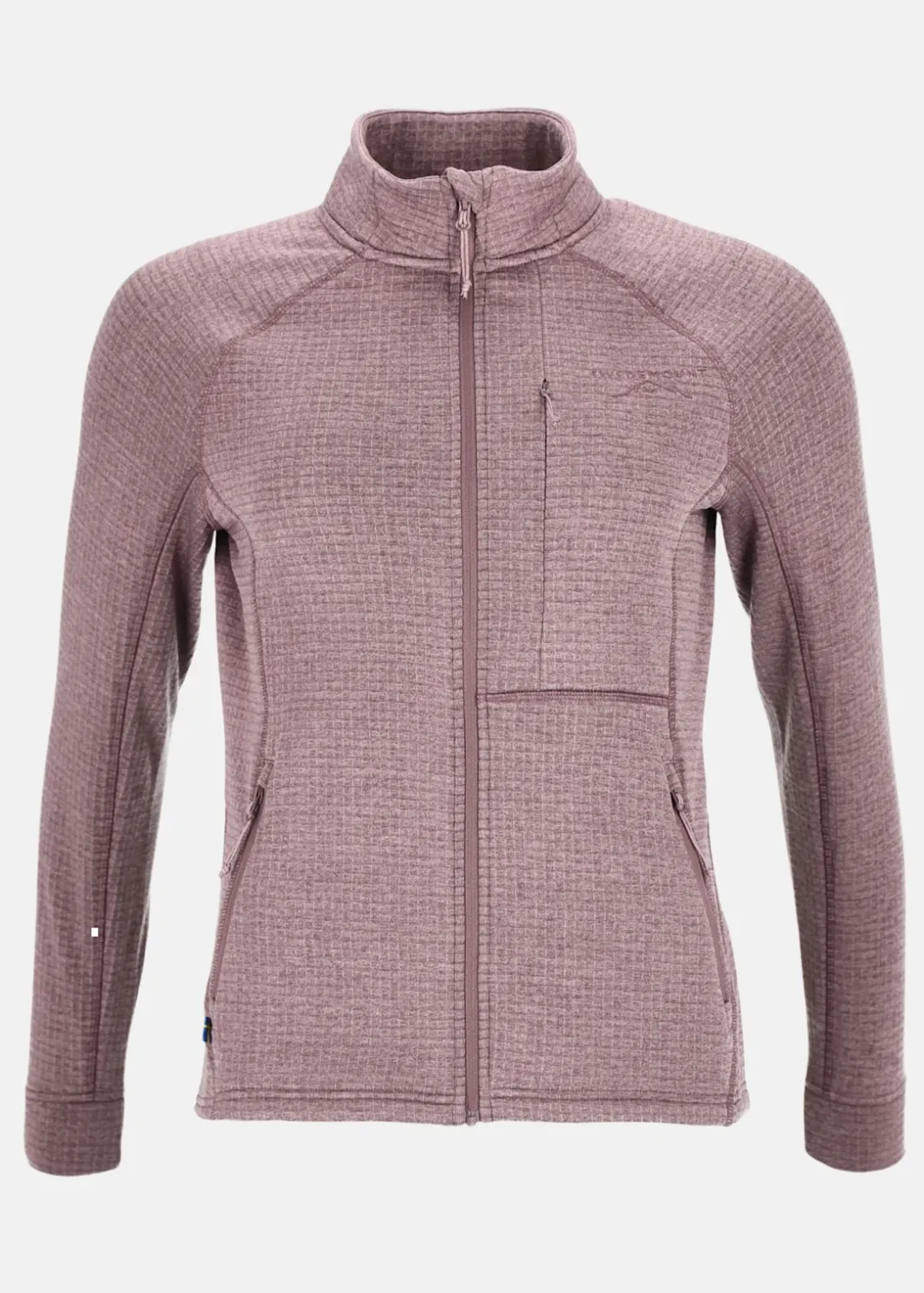 Online Swedemount Lofoten Midlayer Full Zip W Dk. Mauve Melange