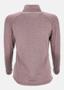 Online Swedemount Lofoten Midlayer Full Zip W Dk. Mauve Melange