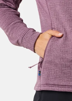 Online Swedemount Lofoten Midlayer Full Zip W Dk. Mauve Melange