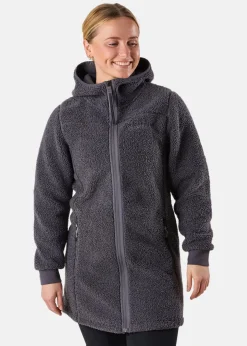 Discount Swedemount Lofoten Pile Coat W Charcoal