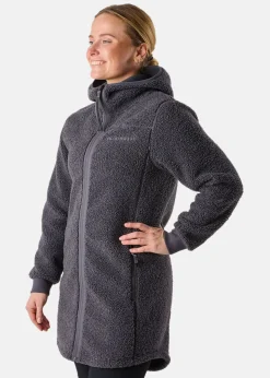 Discount Swedemount Lofoten Pile Coat W Charcoal