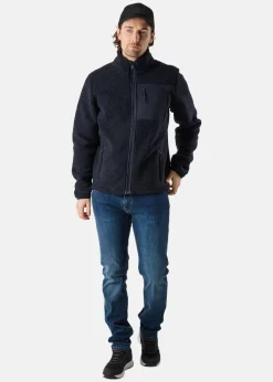 Sale Swedemount Lofoten Pile Jacket Dk. Navy/Dk. Navy