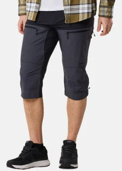 Best Swedemount Lofoten Stretch 3/4 Pants Black/Charcoal