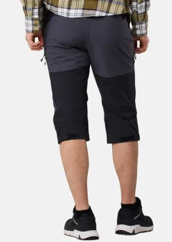 Best Swedemount Lofoten Stretch 3/4 Pants Black/Charcoal