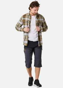 Best Swedemount Lofoten Stretch 3/4 Pants Black/Charcoal