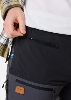 Best Swedemount Lofoten Stretch 3/4 Pants Black/Charcoal