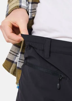 Best Swedemount Lofoten Stretch 3/4 Pants Black/Charcoal