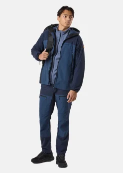 New Swedemount Lofoten Stretch Jacket Dk. Navy/Denim Blue