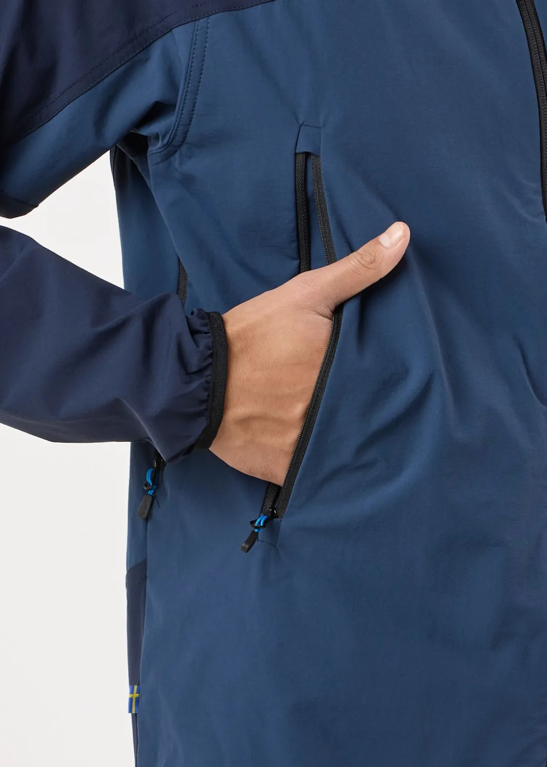 New Swedemount Lofoten Stretch Jacket Dk. Navy/Denim Blue