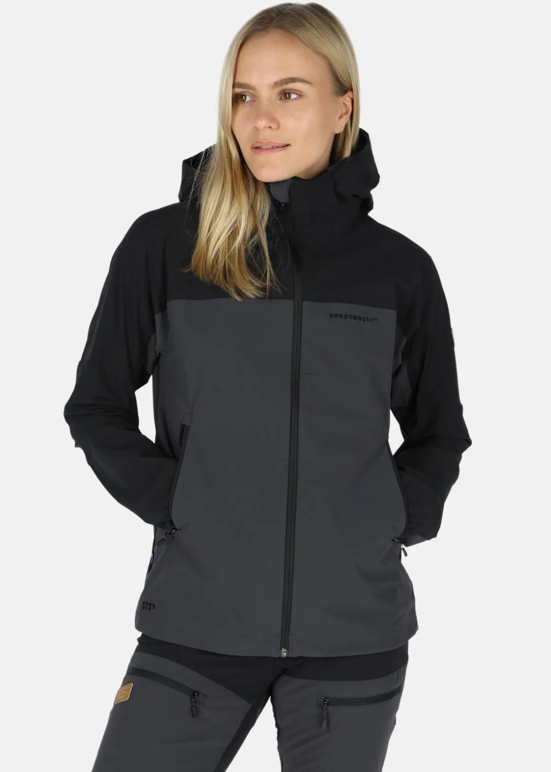 Swedemount Lofoten Stretch Jacket W Black/Charcoal