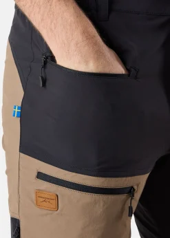 Sale Swedemount Lofoten Stretch Pants Black/Dk. Khaki