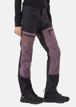 Sale Swedemount Lofoten Stretch Pants JR Black/Dk. Mauve