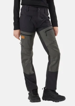 Hot Swedemount Lofoten Stretch Pants JR Black/Sage Green