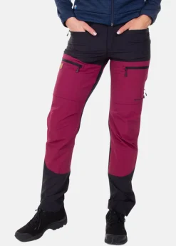 Discount Swedemount Lofoten Stretch Pants W Black/Burgundy