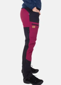 Discount Swedemount Lofoten Stretch Pants W Black/Burgundy