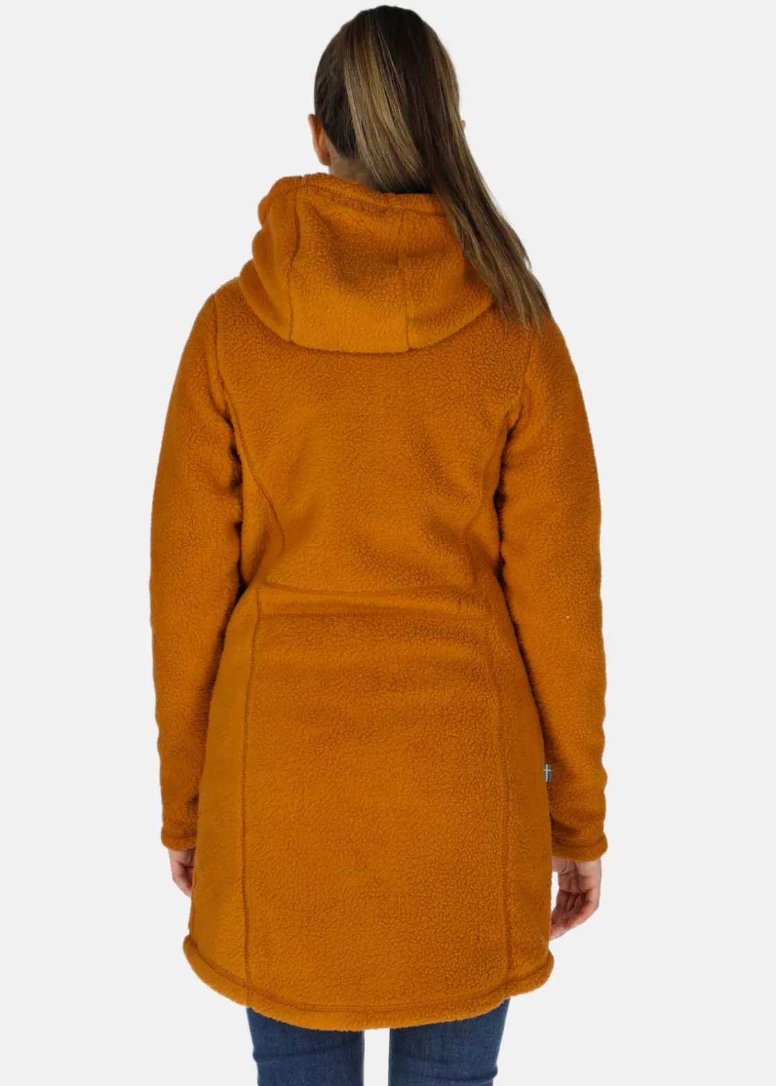 Sale Swedemount Lofoten Stretch Pile Coat W Almond