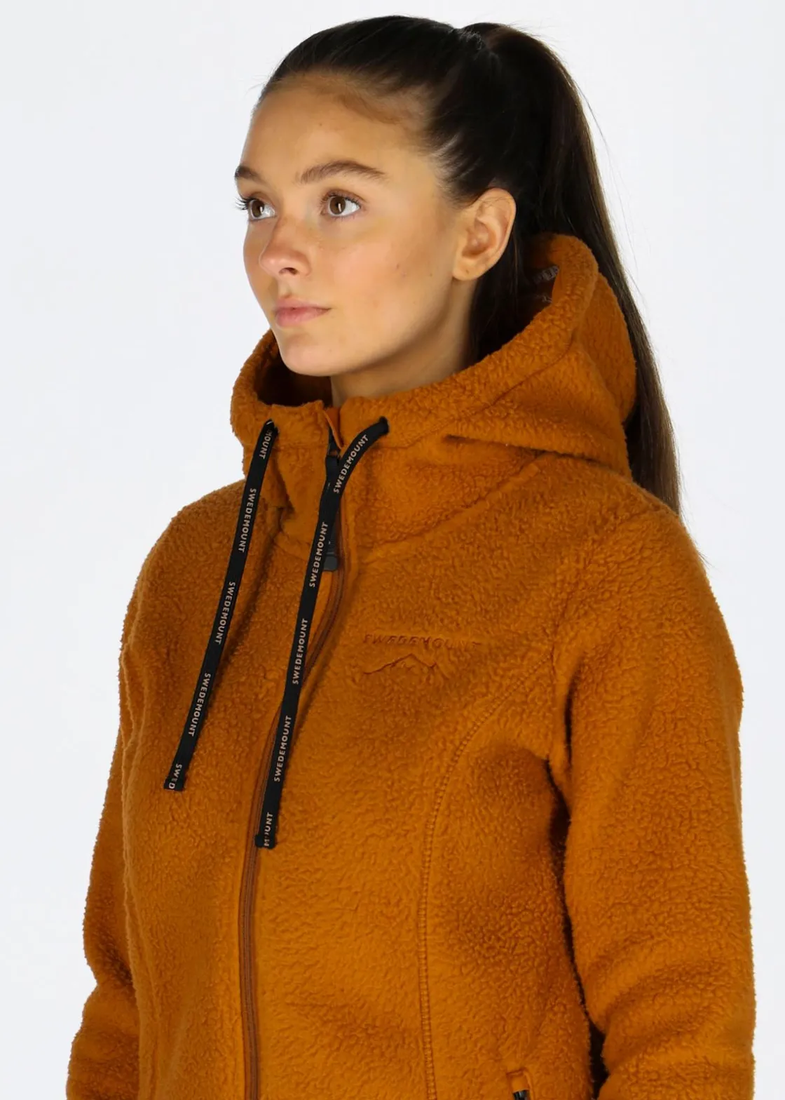 Sale Swedemount Lofoten Stretch Pile Coat W Almond