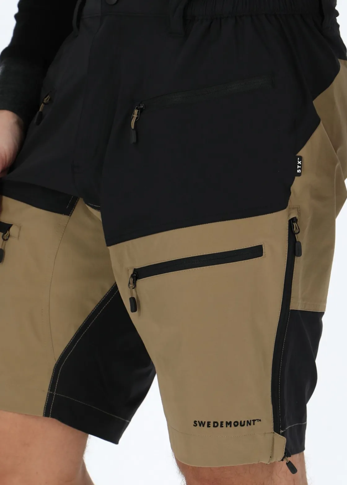 Swedemount Lofoten Stretch Shorts Black/Khaki