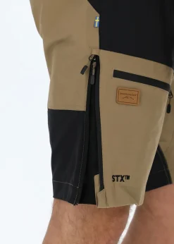 Swedemount Lofoten Stretch Shorts Black/Khaki