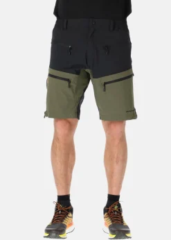 Hot Swedemount Lofoten Stretch Shorts Black/Olive
