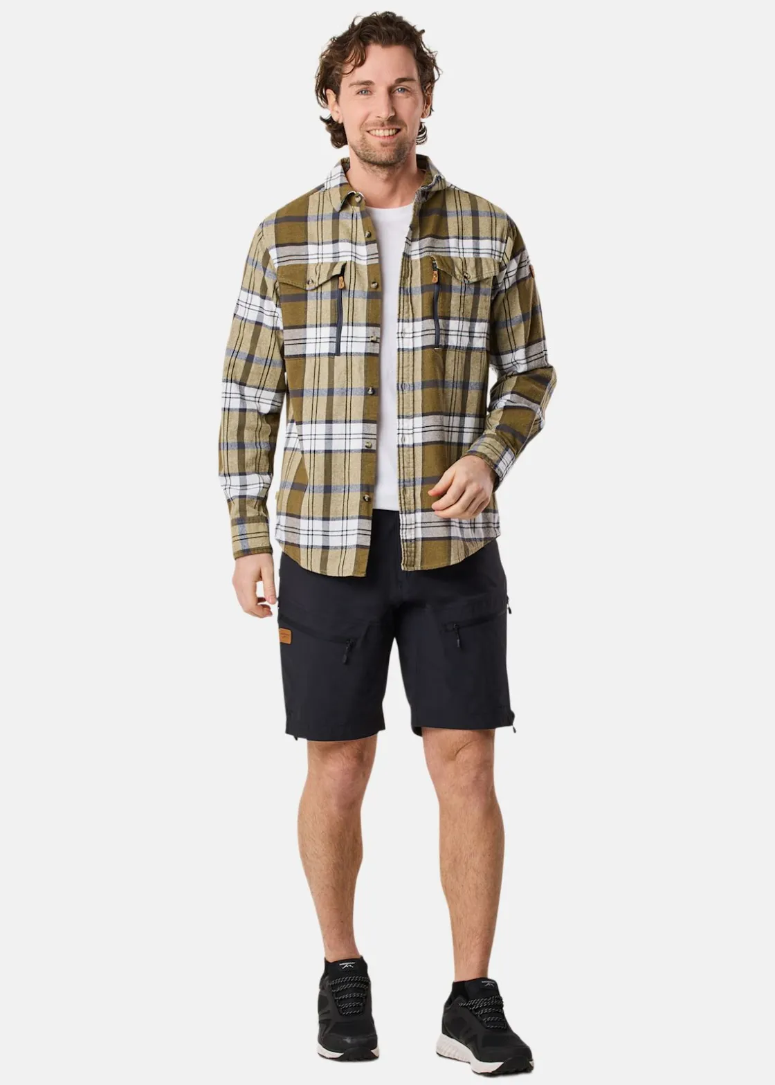 New Swedemount Lofoten Stretch Shorts Black/Black