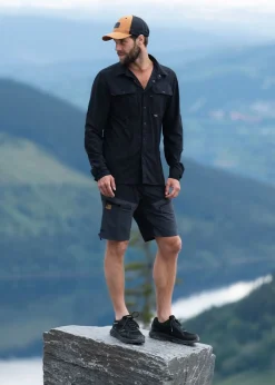 New Swedemount Lofoten Stretch Shorts Black/Black