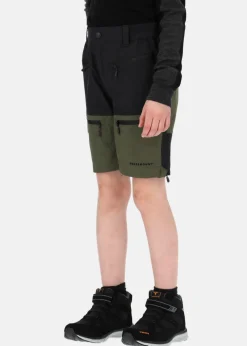 Swedemount Lofoten Stretch Shorts JR Black/Olive