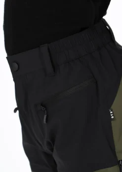 Swedemount Lofoten Stretch Shorts JR Black/Olive